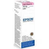Кошничка. Шишенце со светло магента мастило Epson T6736 L800/L805/L810/L850/L1800