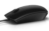 Глушец Dell MS116 Оптички Црн USB