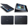Црна футрола за книга за Samsung Galaxy Tab 2 за 7" таблети