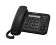 Телефон Panasonic со кабел KX-TS560FX во црна боја