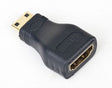 HDMI женски во мини HDMI машки адаптер