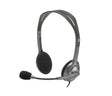 Слушалки Logitech H110 со микрофон