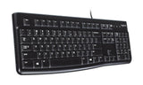Тастатура Logitech Business K120 USB црна тенка