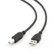 Кабел USB 2.0 A до B 1.8m Gembird Black Professional