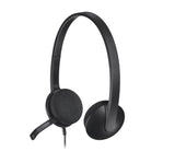 Слушалки Logitech H340 стерео слушалки USB