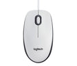 Глушец Logitech Optical B100 USB, бел