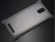 Футрола со проѕирен тврд капак за DOOGEE DG580, бела
