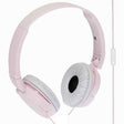 Слушалки Sony MDR-ZX110APP со микрофон розова