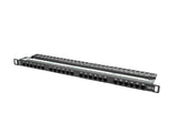 Пач-панел 24-портен Lanberg Cat5e Rack Mount 0.5U
