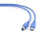 Кабел USB 3.0 AM до BM 0.5m Gembird