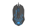 Mouse Fury Gaming Brawler со осветлување од 1600DPI