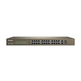 Tenda Switch 24 портен 10/100 + 2 портен гигабитен + 2 портен SFP Web Smart TEF1226P-24-440W со 24 портен POE