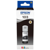 Кошничка. Шише со црно мастило Epson 103 од 65 мл за L1110/L3111/L3151/L1250/L1210/L3211/L3251/L3550
