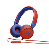 Слушалки JBL за деца JR310 со микрофон, црвени