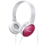 Слушалки Panasonic RP-HF300ME-P на преклопување, бели/розови