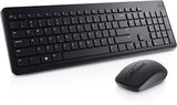 Безжична тастатура Dell KM3322W со жичен глушец