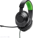 Слушалки JBL Gaming Quantum 100X за Xbox, црно-зелени со микрофон.