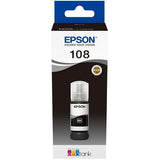 Кошничка. Шишенце со црно мастило Epson 108 L8050/L18050