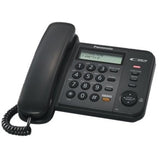 Телефон Panasonic KX-TS580FX со кабел, црн