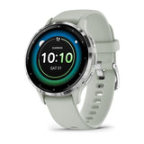 Паметен часовник Garmin Venu 3S сребрен, сив, со боја на жалфија