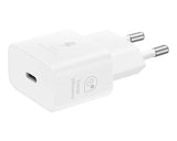 Samsung супер брз полнач PD 25W USB-C бел