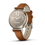 Garmin Smartwatch Lily 2 Classic Cream Gold w/ Leather Band