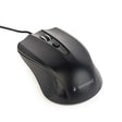 Глушец Gembird MUS-4B-01 Оптички Црн 1200DPI USB