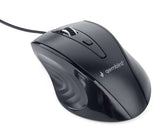 Глушец Gembird MUS-4B-02 Оптички Црн 1200DPI USB