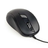 Глушец Gembird MUS-6B-01 Оптички Црн 1600DPI USB