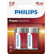 Батерии Philips C 2 пакувања за напојување алкални