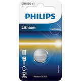 Литиумски батерии Philips CR1620 3V, 1 пакување