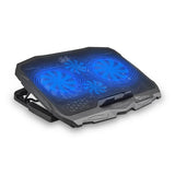 Држач за лаптоп White Shark Ice Warrior до 17,3" 4x LED вентилатори за игри