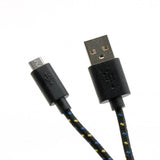 Кабел USB 2.0 A-приклучок до микро B-приклучок 1м SBOX плетен црн