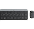 Тастатура Logitech Wireless Desktop MK470 со тенок графитен глушец
