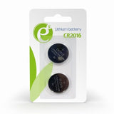 Литиумски батерии Energenie CR2016 3V, 2 пакувања