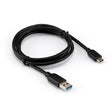 Кабел USB 3.0 AM до Type-C 1.5m SBOX црн