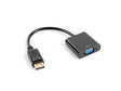 Адаптер за Display Port до VGA Lanberg Black