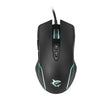 Глушец White Shark Gaming Azarah 6400dpi RGB црно