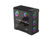 ATX Micro Tower куќиште Genesis Irid 503 V2 Gaming ARGB со 4x ARGB вентилатори