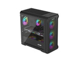 ATX Micro Tower куќиште Genesis Irid 503 V2 Gaming ARGB со 4x ARGB вентилатори