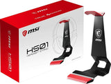 Метален држач за слушалки MSI HS01 за игри со држач за телефон