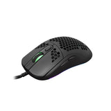 Глушец White Shark Gaming Galahad 6400dpi црно