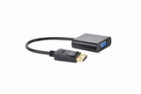 Адаптер за Display Port до VGA Gembird Black