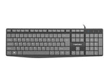 Тастатура Natec Nautilus Slim црна/сива