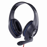 Слушалки Gembird GHS-05 за игри, црни/сини со микрофон