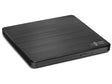 DVD RW +/- LG External USB 2.0 Black GP60NB60 Slim Super-Multi w/M-Disk Support