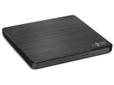 DVD RW +/- LG External USB 2.0 Black GP60NB60 Slim Super-Multi w/M-Disk Support