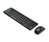 Keyboard Logitech Wireless Desktop MK220 w/Mouse Black