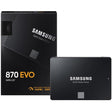 SSD диск 2.5" Samsung 870 Evo 500GB SATA3 AES 256-битна енкрипција 560R/530W
