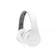 Слушалки SBOX HS-501W со микрофон, бели, на преклопување
